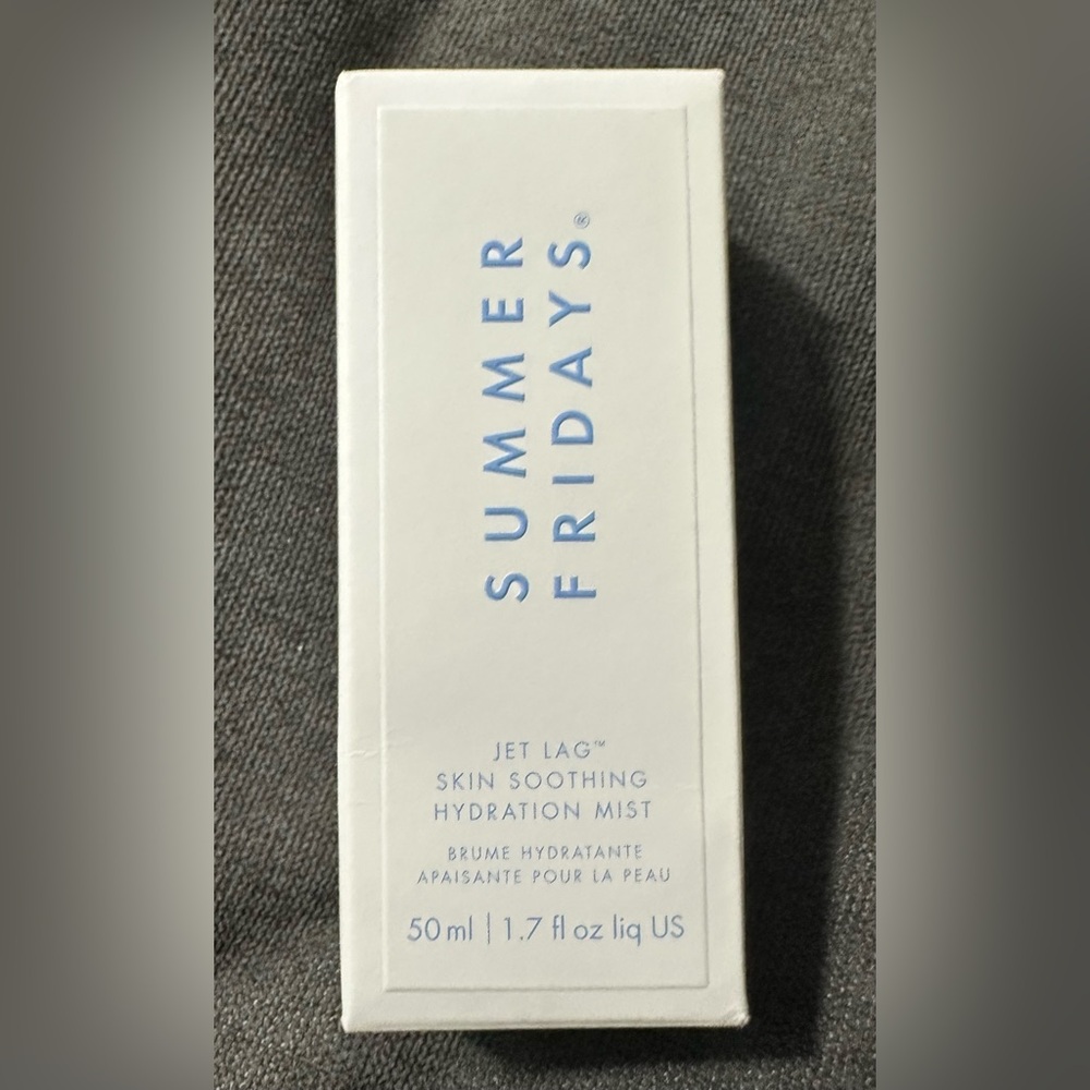 Summer Fridays Jet Lag Skin Mist - brand new, not opened